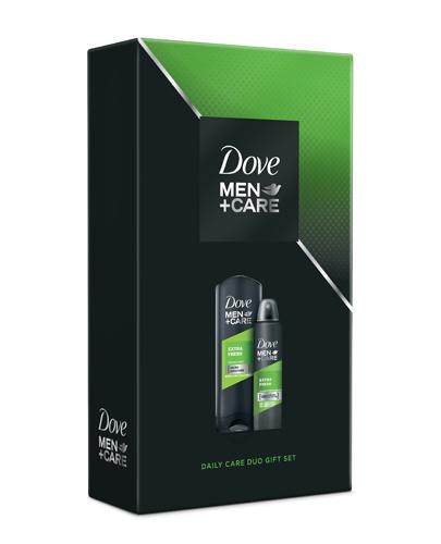  DOVE MEN+CARE EXTRA FRESH Żel pod prysznic - 400 ml + Antyperspirant w aerozolu - 150 ml - Zestaw kosmetyków dla mężczyzn - cena, opinie, stosowanie  - Apteka internetowa Melissa  
