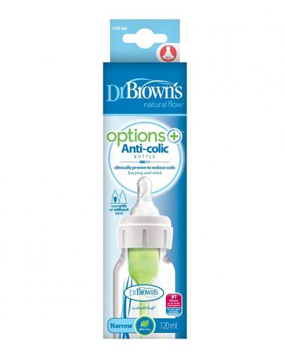  Dr Brown's Options+ Butelka antykolkowa standard - 120 ml Do karmienia niemowląt - cena, opinie, stosowanie  - Apteka internetowa Melissa  