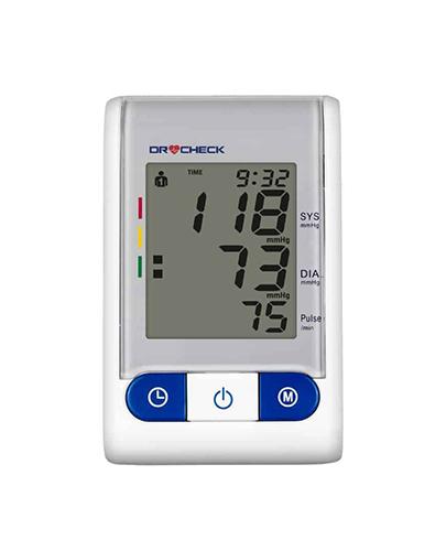  Dr Check CM-300 Ciśnieniomierz automatyczny do pomiaru ciśnienia krwi i pulsu na ramieniu, 1 sztuka - Apteka internetowa Melissa  