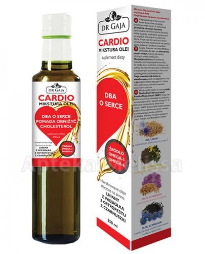 DR GAJA CARDIO MIKSTURA Olej lniany z wiesiołka z czarnuszki i ostropestu - 250 ml - Apteka internetowa Melissa