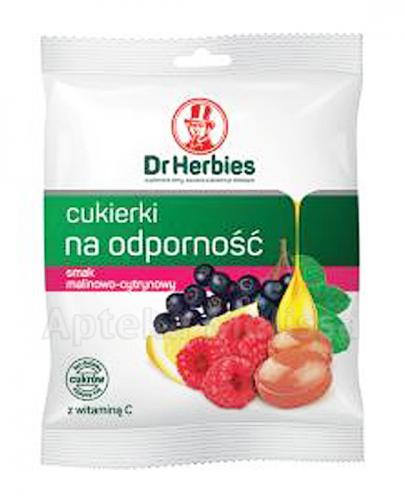  DR HERBIES Ziołowe cukierki na odporność smak malinowo-cytrynowy - 70 g - Apteka internetowa Melissa  