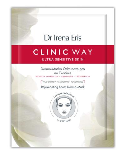  DR IRENA ERIS CLINIC WAY Dermo-maska odmładzająca na tkaninie - 1 szt. Świeża, gładka i pełna blasku skóra. - Apteka internetowa Melissa  