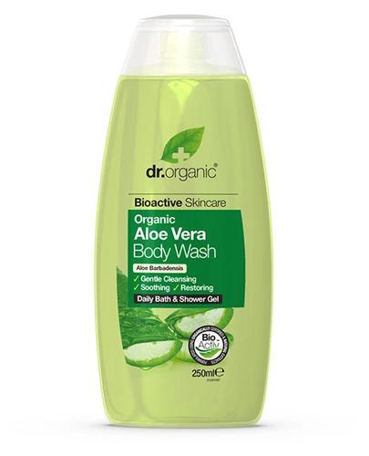  Dr. Organic Aloe Vera Żel do mycia ciała - 250 ml Do codziennej higieny - cena,opinie, stosowanie  - Apteka internetowa Melissa  