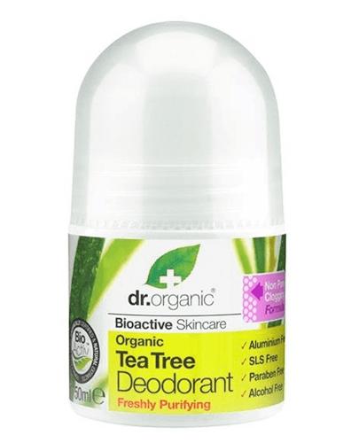  Dr. Organic Drzewo Herbaciane Dezodorant w kulce - 50 ml Do każdego typu skóry - cena, opinie, stosowanie - Apteka internetowa Melissa  
