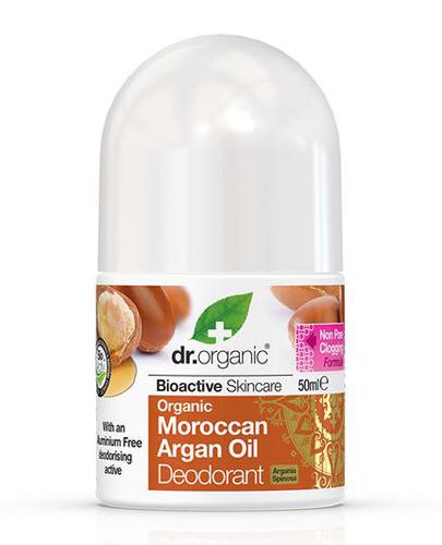  Dr. Organic Olejek arganowy Dezodorant w kulce - 50 ml Do skóry wrażliwej - cena, opinie, stosowanie - Apteka internetowa Melissa  