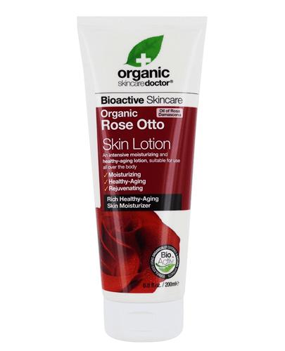  Dr. Organic Olejek różany Balsam do ciała - 200 ml Przeciw starzeniu się skóry - cena, opinie, stosowanie  - Apteka internetowa Melissa  