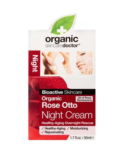  Dr. Organic Olejek różany Krem na noc - 50 ml Do skóry dojrzałej - cena, opinie, stosowanie - Apteka internetowa Melissa  