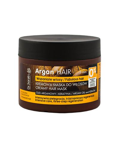 Dr . Sante Argan Hair Kremowa maska regenerująca do włosów z olejem arganowym i keratyną  - 300 ml - cena, opinie, właściwości - Apteka internetowa Melissa  