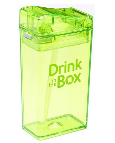  DRINK IN THE BOX Bidon ze słomką z tritanu, kolor zielony, 235 ml, cena, opinie, użytkowanie - Apteka internetowa Melissa  