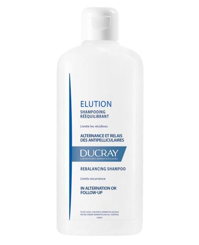  DUCRAY ELUTION Delikatny szampon przywracający równowagę skórze głowy w kuracjach przeciwłupieżowych, 400 ml - Apteka internetowa Melissa  