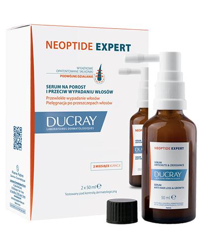 Ducray Neoptide, serum na porost i przeciw wypadaniu włosów, 50 ml x 2 butelki
