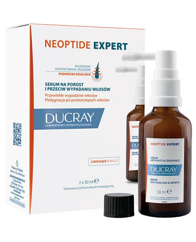  Ducray Neoptide Expert Serum na porost i przeciw wypadaniu włosów, 2 x 50 ml, cena, wskazania, właściwości - Apteka internetowa Melissa  