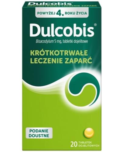 DULCOBIS 5 mg - 20 tabl. Lek na zaparcia. - Apteka internetowa Melissa