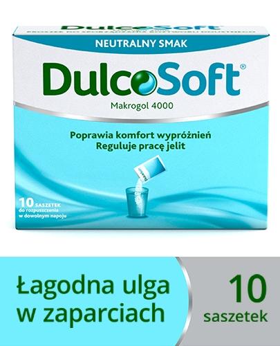 DULCOSOFT 10 g - 10 saszetek. Na zaparcia do rozpuszczania. - Apteka internetowa Melissa