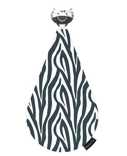 Dumforter 3w1 Smoczek z gryzakiem silikonowym + kocyk przytulanka Zebra - 1 szt. - cena, opinie, wskazania - Apteka internetowa Melissa