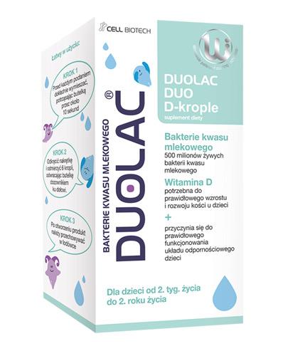  Duolac Duo D-krople - 7,5 ml Na odporność - cena, opinie, dawkowanie  - Apteka internetowa Melissa  
