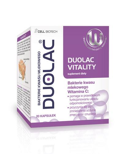  Duolac Vitality - 20 kaps. Na odporność - cena, opinie, dawkowanie  - Apteka internetowa Melissa  