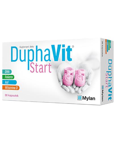  DuphaVit Start - 30 kaps. - przy planowaniu zajścia w ciąże - cena, opinie, stosowanie - Apteka internetowa Melissa  