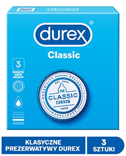 DUREX CLASSIC Prezerwatywy - 3 szt. - Apteka internetowa Melissa