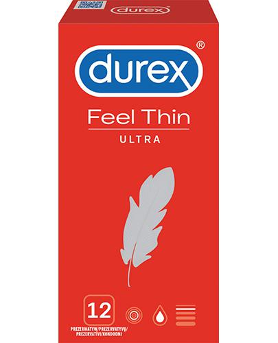 Durex Feel Thin Ultra Prezerwatywy, 12 szt., cena, opinie, stosowanie - Apteka internetowa Melissa