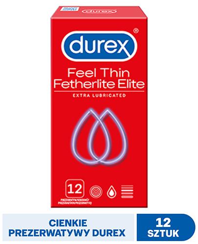 DUREX FETHERLITE ELITE Prezerwatywy supercienkie - 12 szt. - Apteka internetowa Melissa