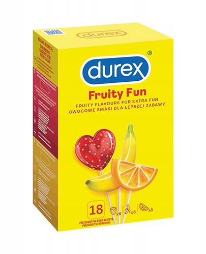  Durex Fruity Fun Prezerwatywy, 18 szt., cena, opinie, właściwości - Apteka internetowa Melissa  