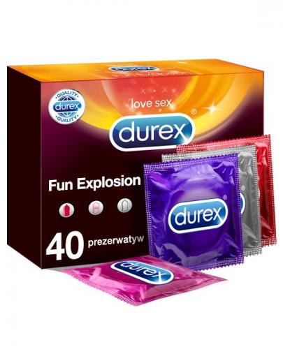  DUREX FUN EXPLOSION Zestaw prezerwatyw - 40 szt. - Apteka internetowa Melissa  