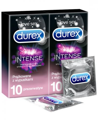  DUREX INTENSE Prezerwatywy - 2 x 10 szt. - Apteka internetowa Melissa  