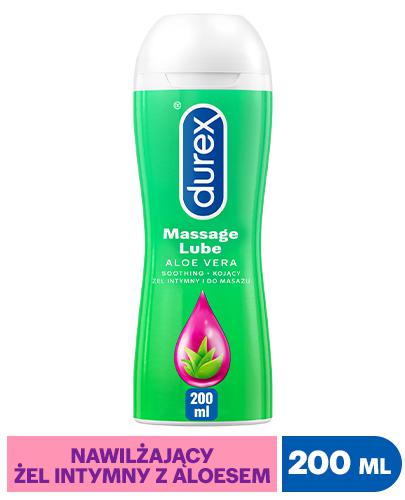 DUREX PLAY 2w1 Żel do masażu i nawilżający żel intymny z kojącym aloesem - 200 ml - Apteka internetowa Melissa