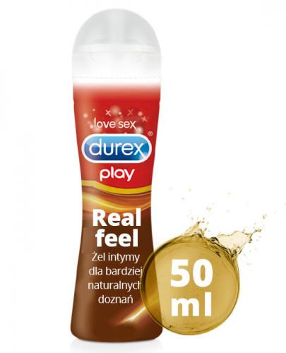 DUREX PLAY REAL FEEL Żel intymny dla naturalnie intensywnych doznań - 50 ml - Apteka internetowa Melissa