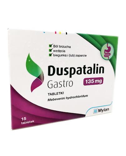 Duspatalin Gastro, 15 tabl. na wzdęcia i problemy z wypróżnianiem, cena, opinie, wskazania