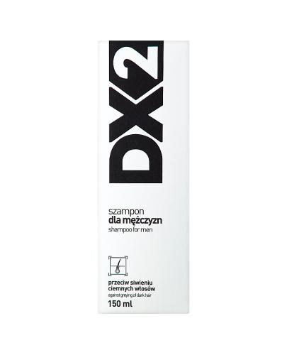  DX2 Szampon przeciw siwieniu ciemnych włosów, 150 ml - Apteka internetowa Melissa  
