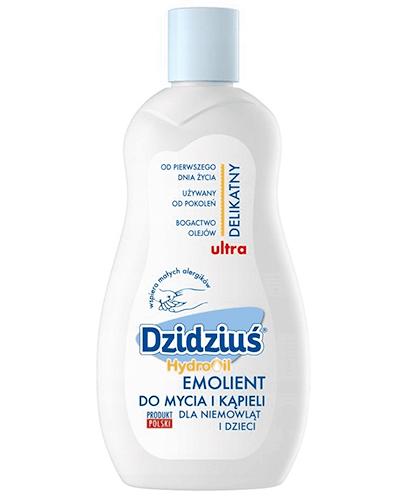 DZIDZIUŚ HYDROOIL Hipoalergiczna emulsja do mycia i kąpieli niemowląt, dzieci i osób o skórze wymagającej natłuszczenia - 300 ml - Apteka internetowa Melissa
