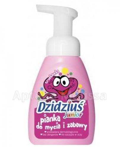 DZIDZIUŚ JUNIOR Pianka do mycia i zabawy o zapachu truskawkowym - 275 ml - Apteka internetowa Melissa