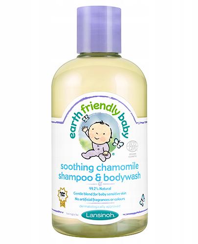  Earth Friendly Baby Szampon i płyn do mycia kojący organiczny rumianek - 250 ml - cena, opinie, właściwości - Apteka internetowa Melissa  