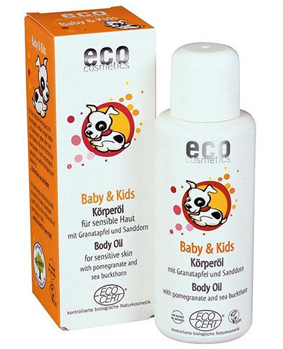  Eco Cosmetics Olejek do ciała dla dzieci i niemowląt z owocem granatu i rokitnikiem do skóry wrażliwej - 200 ml  - cena, opinie, właściwości - Apteka internetowa Melissa  