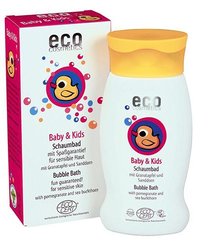  Eco Cosmetics Płyn do kąpieli dla dzieci i niemowląt z owocem granatu i rokitnikiem do skóry wrażliwej - 200 ml - cena, opinie, właściwości - Apteka internetowa Melissa  