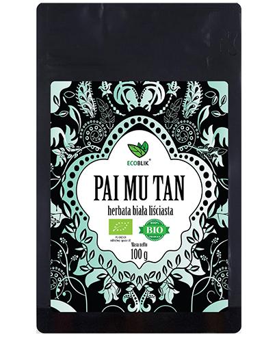 Ecoblik Herbata PAI MU TAN luz EKO, 100 g, cena, opinie, skład - Apteka internetowa Melissa
