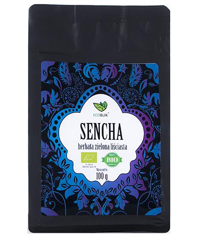  Ecoblik Herbata SENCHA luz EKO, 100 g, cena, opinie, właściwości - Apteka internetowa Melissa  