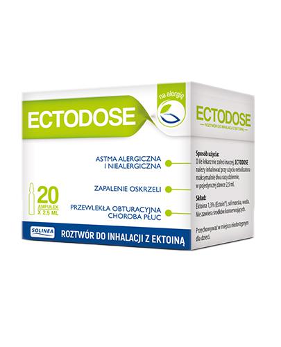  ECTODOSE - roztwór do inhalacji - 20 x 2,5 ml. - cena, opinie, stosowanie - Apteka internetowa Melissa  