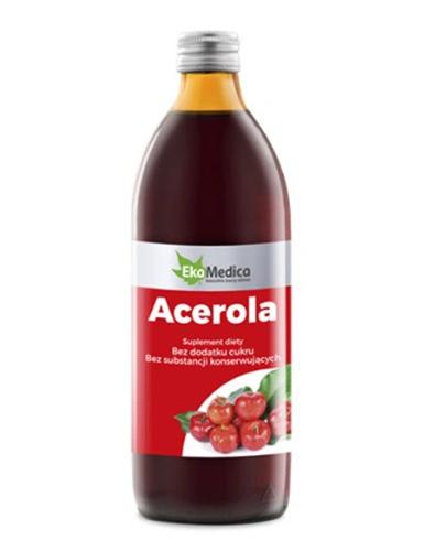  EKAMEDICA Acerola sok 100% - 500 ml - Apteka internetowa Melissa  