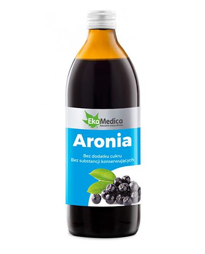  EKAMEDICA Aronia sok 100% - 500 ml - Apteka internetowa Melissa  