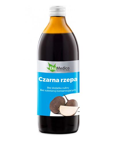 EKAMEDICA Czarna rzepa sok 100% - 500 ml - Apteka internetowa Melissa
