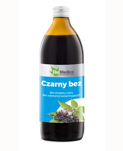 EKAMEDICA Czarny bez sok 100% - 500 ml