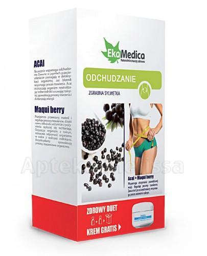 EKAMEDICA DUET Zestaw odchudzanie Acai 500 ml + Maqui berry 500 ml - Apteka internetowa Melissa