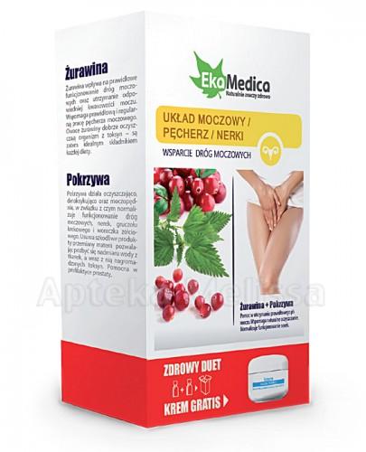 EKAMEDICA DUET Zestaw układ moczowy Żurawina 500 ml + Pokrzywa 500 ml - Apteka internetowa Melissa