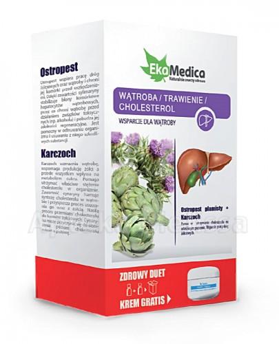 EKAMEDICA DUET Zestaw wątroba Ostropest 500 ml + Karczoch 500 ml - Apteka internetowa Melissa