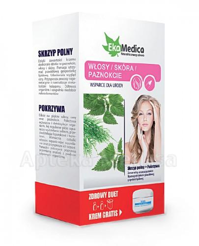 EKAMEDICA DUET Zestaw włosy skóra Skrzyp polny 500 ml + Pokrzywa 500 ml - Apteka internetowa Melissa