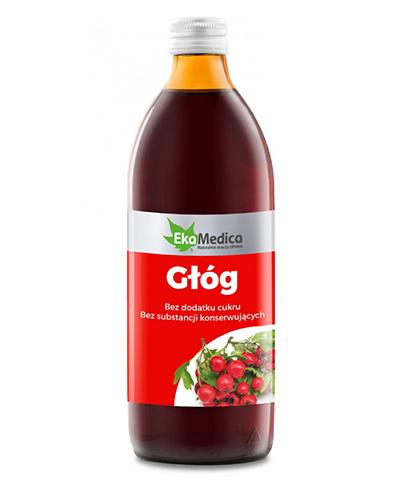 EKAMEDICA Głóg sok 100% - 500 ml - Apteka internetowa Melissa