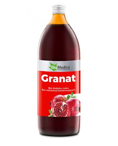  EKAMEDICA Granat sok 100% - 1000 ml - Apteka internetowa Melissa  